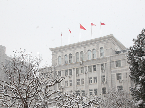 北京理工大學雪景