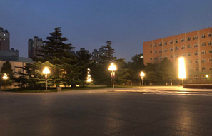 北京交通大学夜景