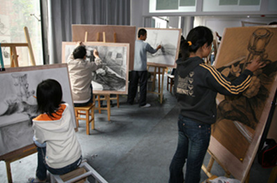 西安美术学院教室